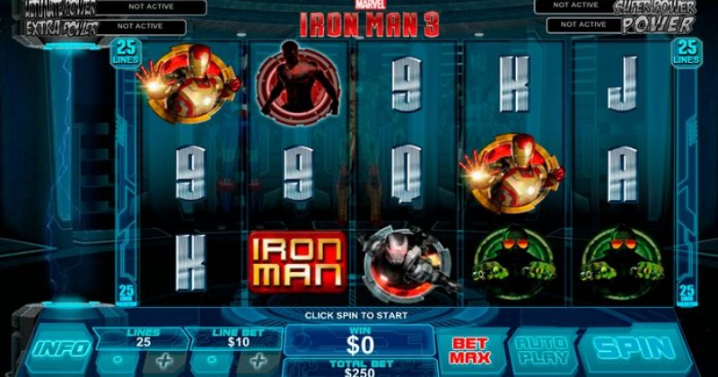 今すぐ無料で オンラインスロット Iron Man 3（Playtech）で遊ぶ｜Ecasinos.jp