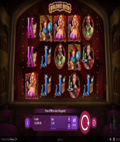 今すぐ無料で オンラインスロットBurlesque Queen (提供：Playson)で遊ぶ｜JPcasinos.online